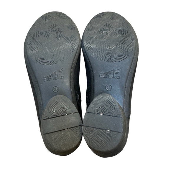 DANSKO Raina Black Leather Booties size 38 - Picture 3 of 11